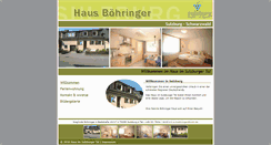 Desktop Screenshot of haus-boehringer.toubiz.de